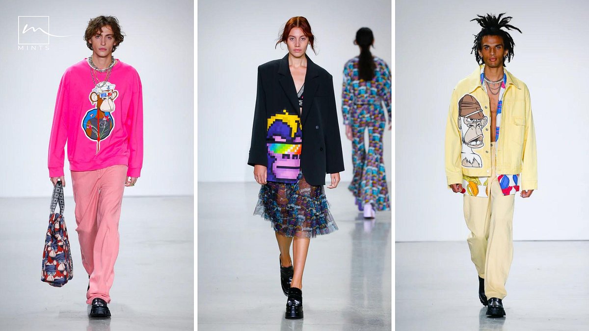 LegacyLab_'s tweet card. The fashion industry, always known for challenging societal norms, is now bridging the gap between the digital and physical universes.