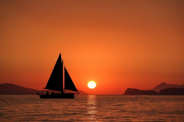 JillYoderAuthor's tweet card. As the day waned, painting the sky with hues of burnt orange and soft pinks, a lone sailboat glided across the tranquil waters. Its white sails billowed gracefully, catching the last whispers of th…