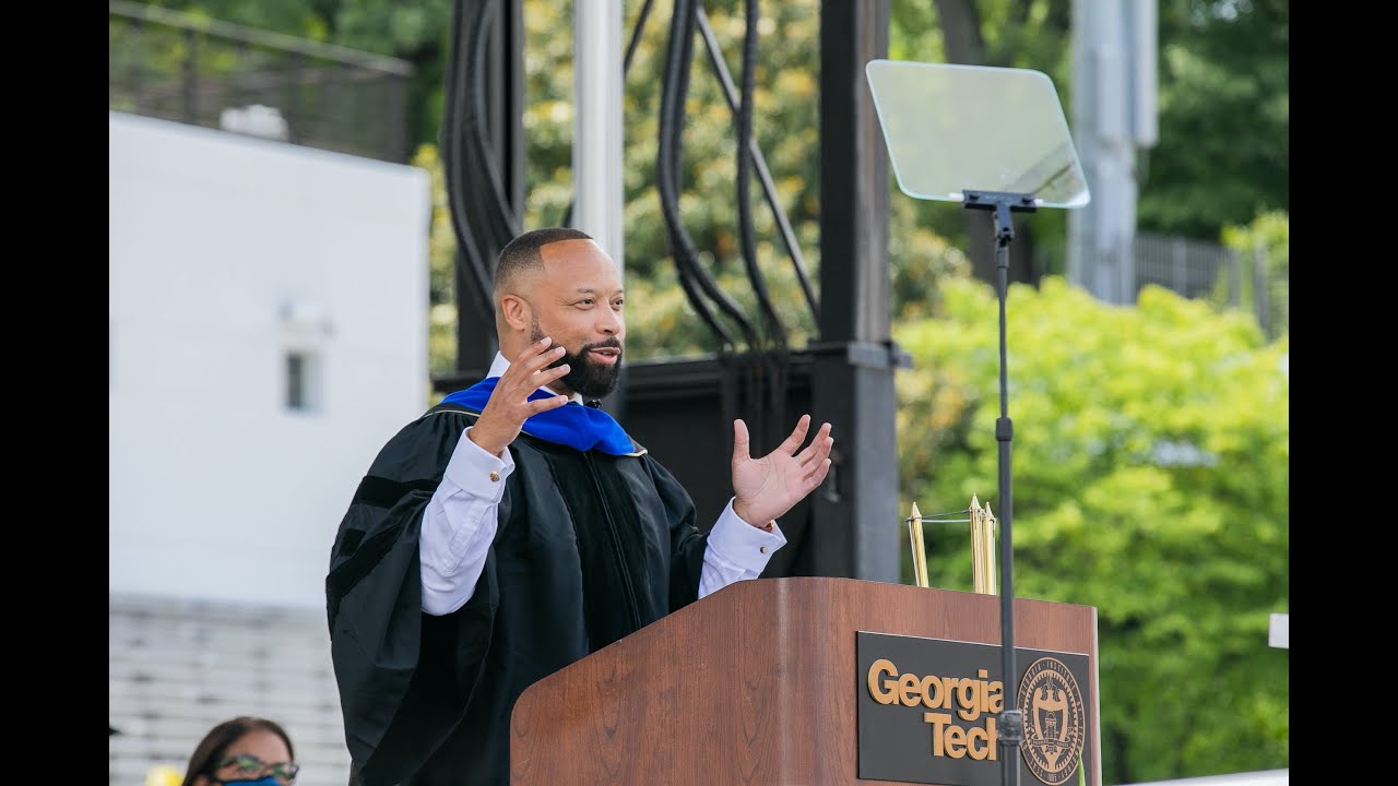 pauljudge's tweet card. Dr. Paul Judge. Georgia Tech Commencement Address. Spring 2021...