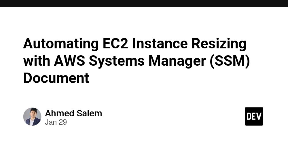 aws_cb_blogs's tweet card. Managing EC2 instance sizes manually can be time-consuming, especially when scaling resources across...