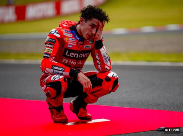 Gaskrank's tweet card. Jose Luis Martinez, Assistent und Vertrauter von Marc Marquez, enthüllt die Schlüsselmomente eines der größten Comebacks der Sportgeschichte