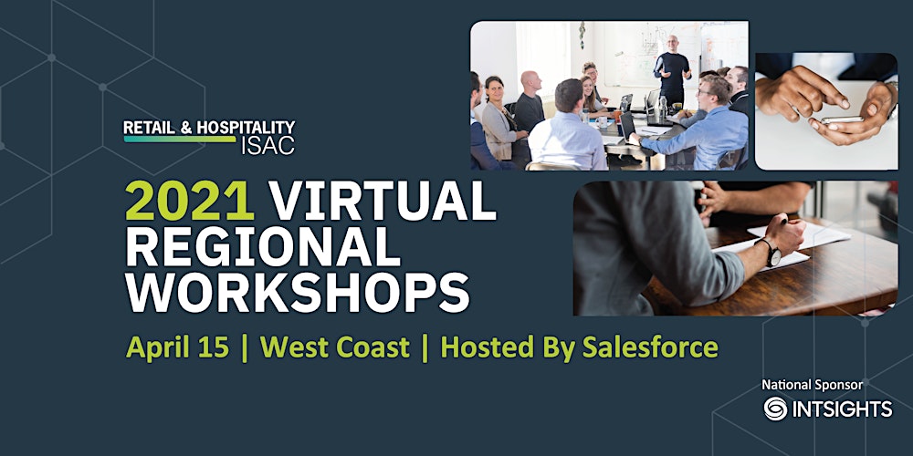 RH_ISAC's tweet card. The RH-ISAC Regional Workshops are back!