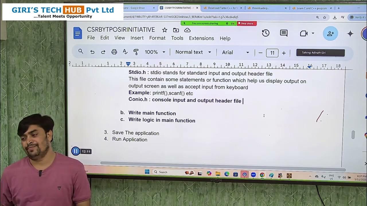 HubGiri's tweet card. How to Create an Application Program | Step-by-Step Guide by Adinath...