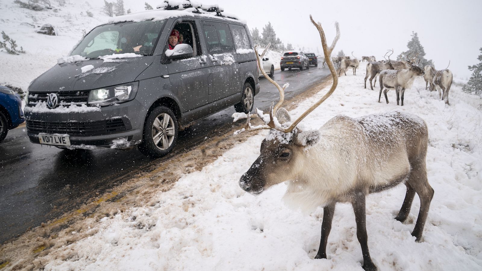 itvnews's tweet card. Yellow and amber warnings for snow and ice are in force, covering north-east England, Cornwall, Devon and western Wales on Thursday. | ITV National News