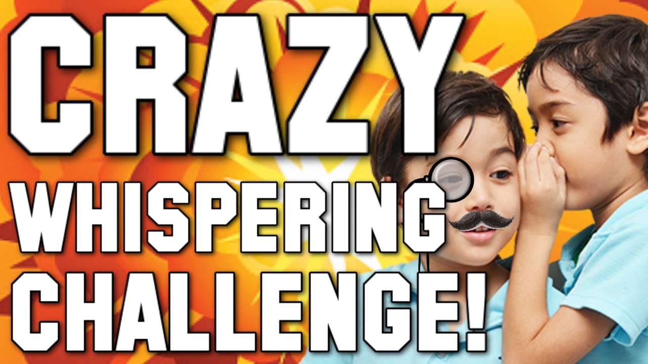 Classmaster3001's tweet card. "HILARIOUS WHISPERING CHALLENGE!" w/ TVGaming