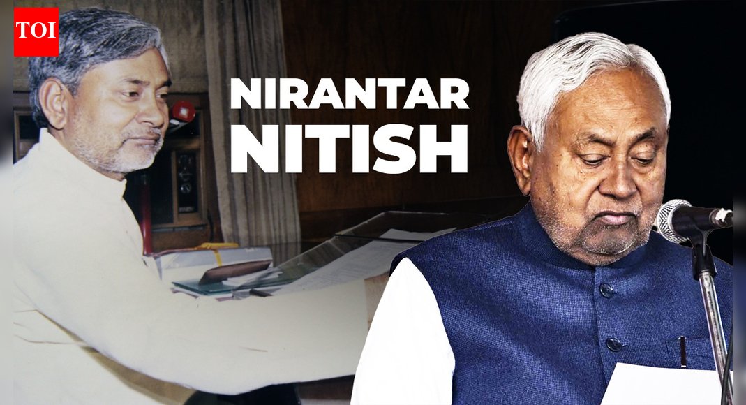 write2ragavan's tweet card. India News: Nitish Kumar secures an unprecedented tenth term as Bihar's Chief Minister, demonstrating remarkable political resilience. Despite numerous alliance s