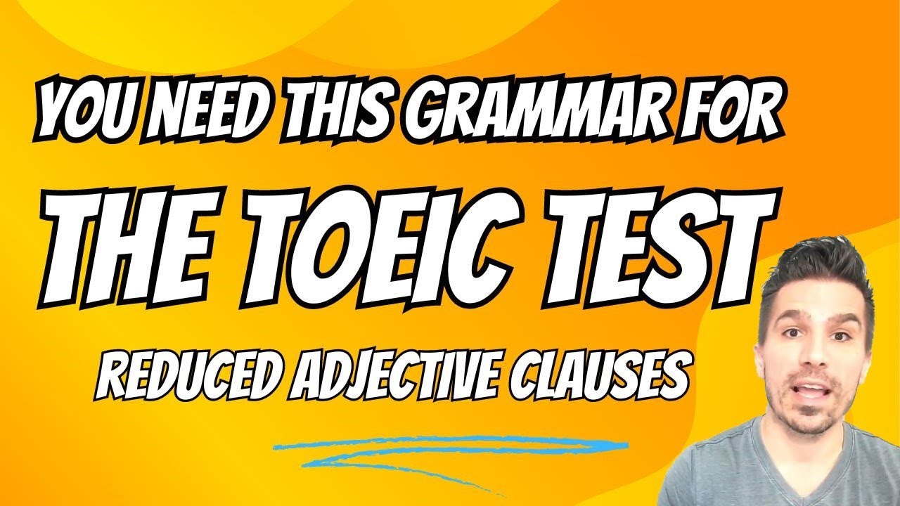 TristanDreyer8's tweet card. TOEIC GRAMMAR TIPS: USING REDUCED ADJECTIVE CLAUSES TO ANSWER A TOUGH...