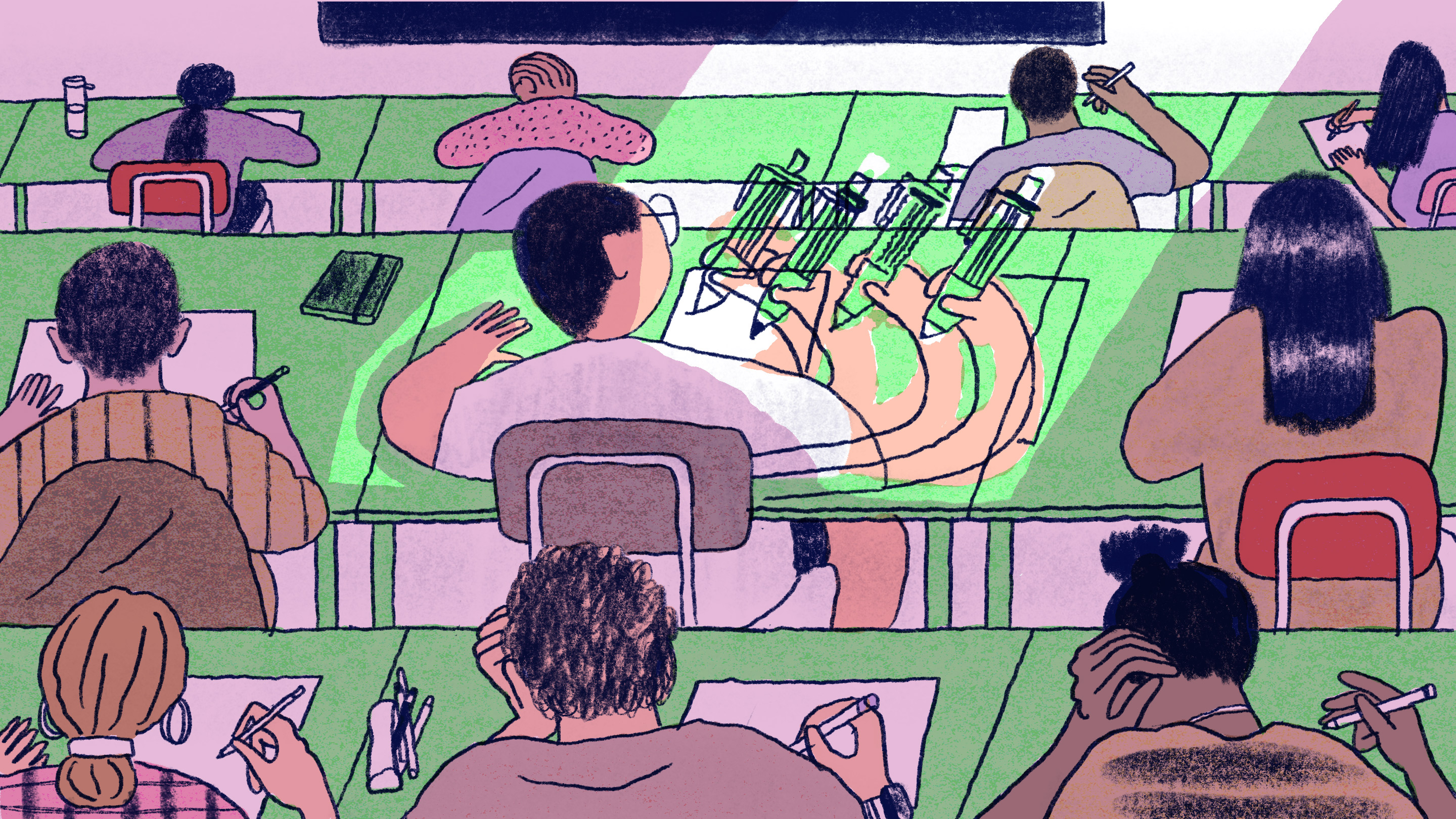 LeBlancEdTech's tweet card. Here are some ways teachers can respond when students don’t follow classroom guidelines for using AI.