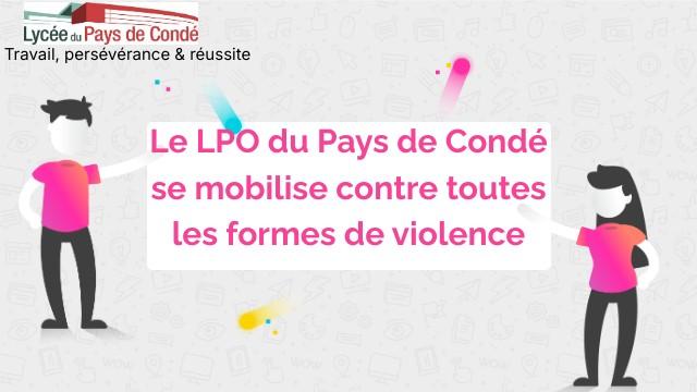 DirectionLpdc's tweet card. Le LPO du Pays de Condé lutte contre toutes les formes de violence ! Cette semaine a été marquée par deux temps forts. Ceci étant, c'est toute l'année que l'ensemble de la communauté éducative oeuvre...