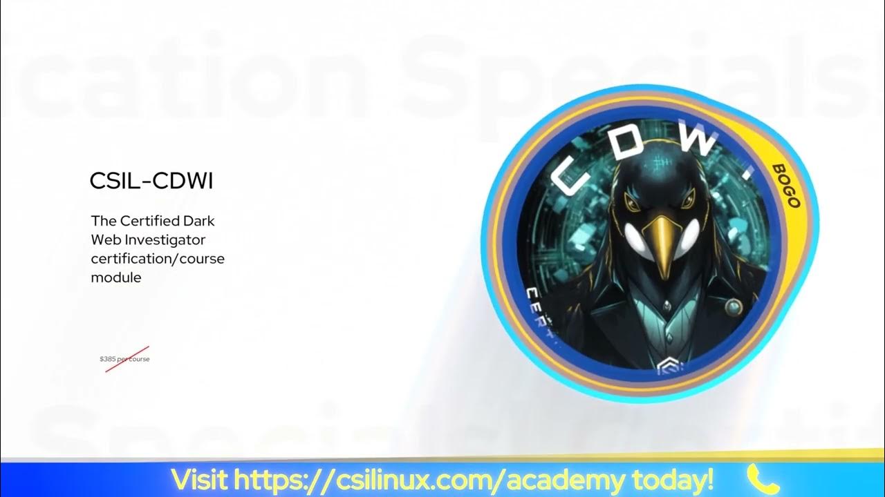 csi_linux's tweet card. CSI Linux Academy Cyber Monday/Week 2023