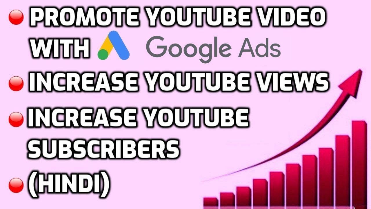 technovedant's tweet card. Promote youtube video channel | Google ads adwords campaign |...
