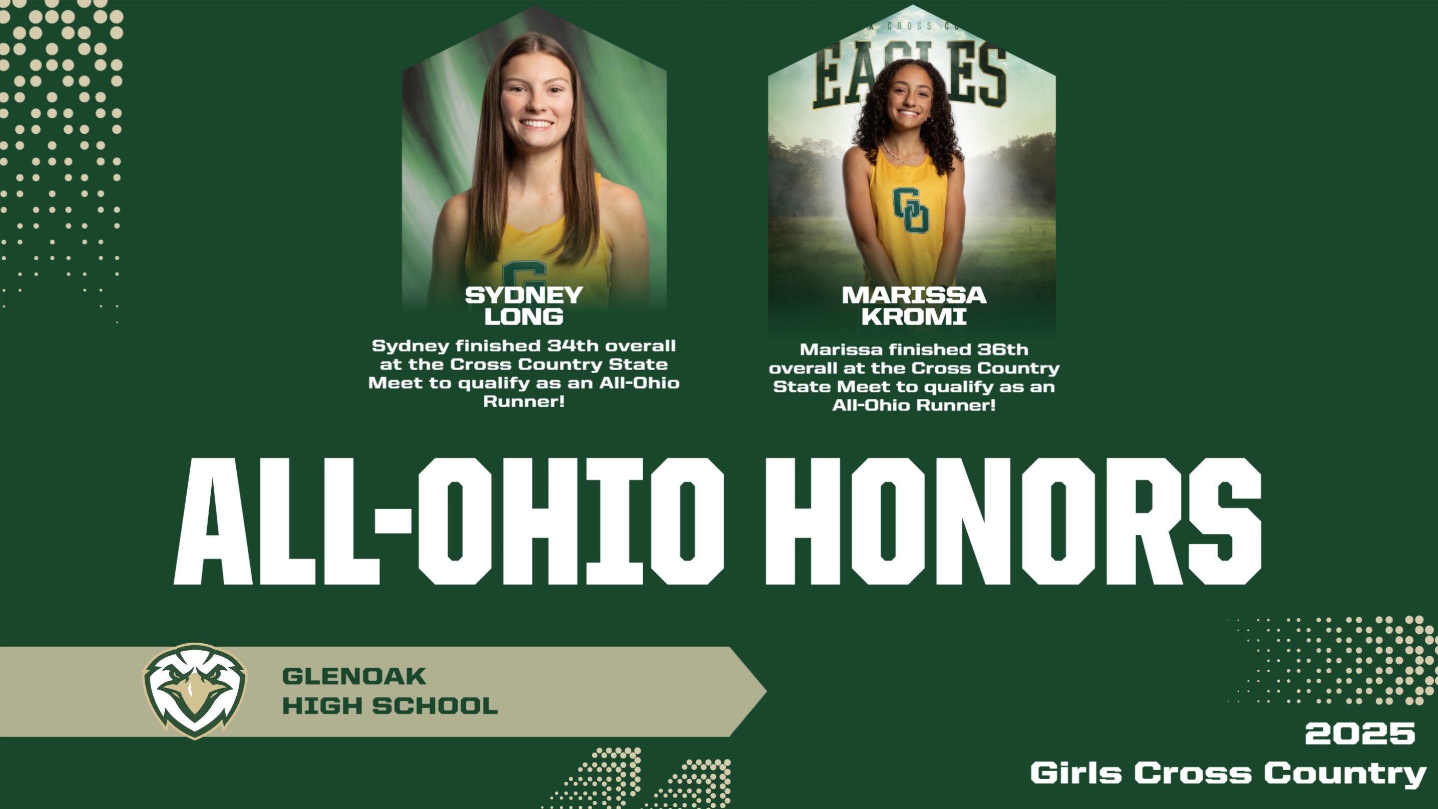 GlenOakAthletic's tweet card. GlenOak Cross Country Wraps Up 2025 Season at State Meet Congratulations to both our Girls and Boys Cross Country teams on an outstanding 2025 season, which culminated at the OHSAA State Championsh...