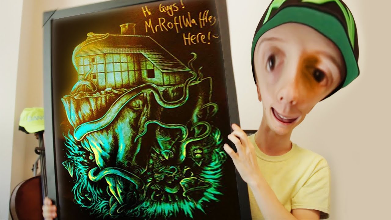 MrRoflWaffles's tweet card. ZOMBIES POSTERS GIVEAWAY, HOUSE SHIRTS RETURNING, MEET ME AT COD XP &...