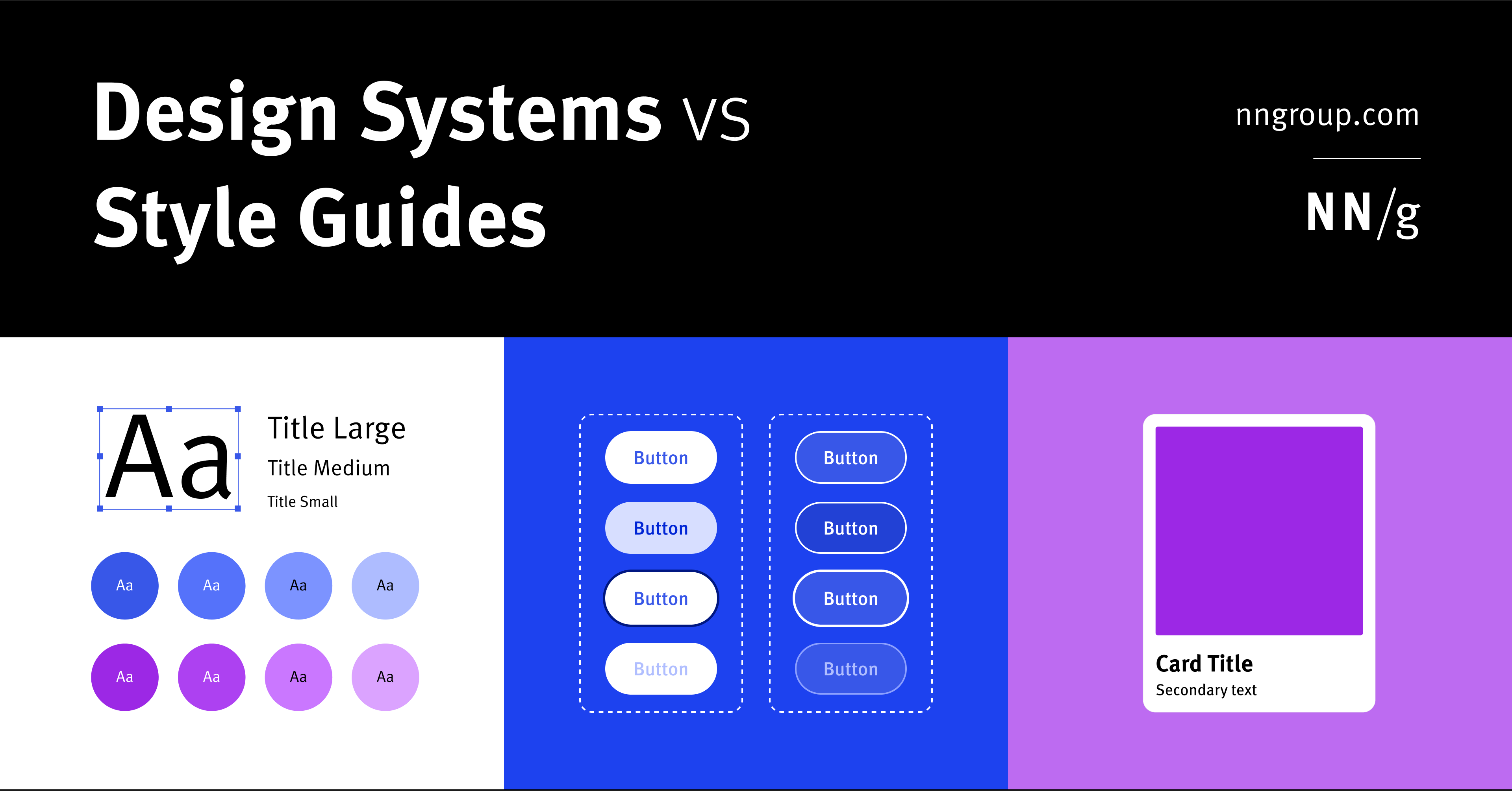 UiSavior's tweet card. Design systems are a set of standards (like Google’s Material Design or IBM’s Carbon Design System) needed to manage design at scale. Style guides (like content or visual style guides) are just one...