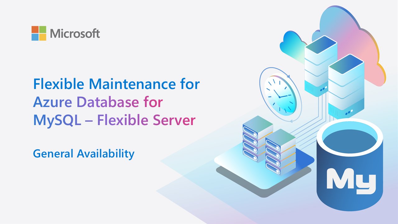 SeifertTech's tweet card. Take control of your maintenance schedules with the GA release of Flexible Maintenance for Azure Database for MySQL - Flexible Server. Learn how to automate...