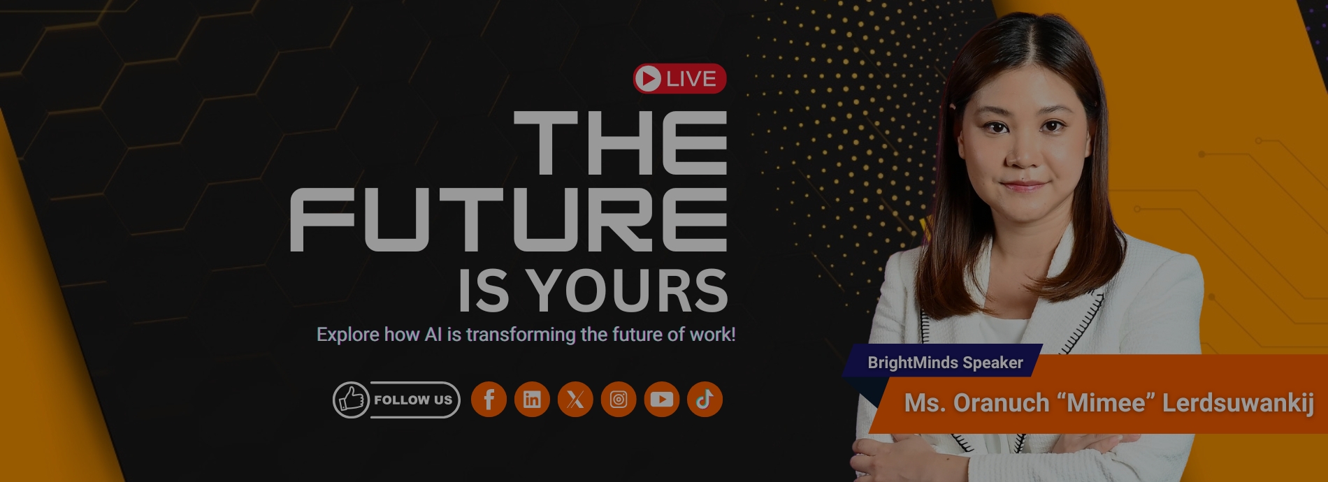 BFITSThailand's tweet card. On 19 June 2025 (Wednesday), BFITS Thailand continued its inspiring BrightMinds Webinar Series with its second live session, “The Future is Yours: Tech and Artificial Intelligence (AI).” This...