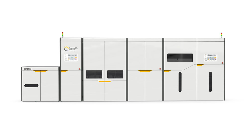 EarthIslandUK's tweet card. Impossible Objects has announced that its flagship high speed, high volume CBAM 25 3D printer is now available to European customers, following its global debut in June. Having grabbed the attention...