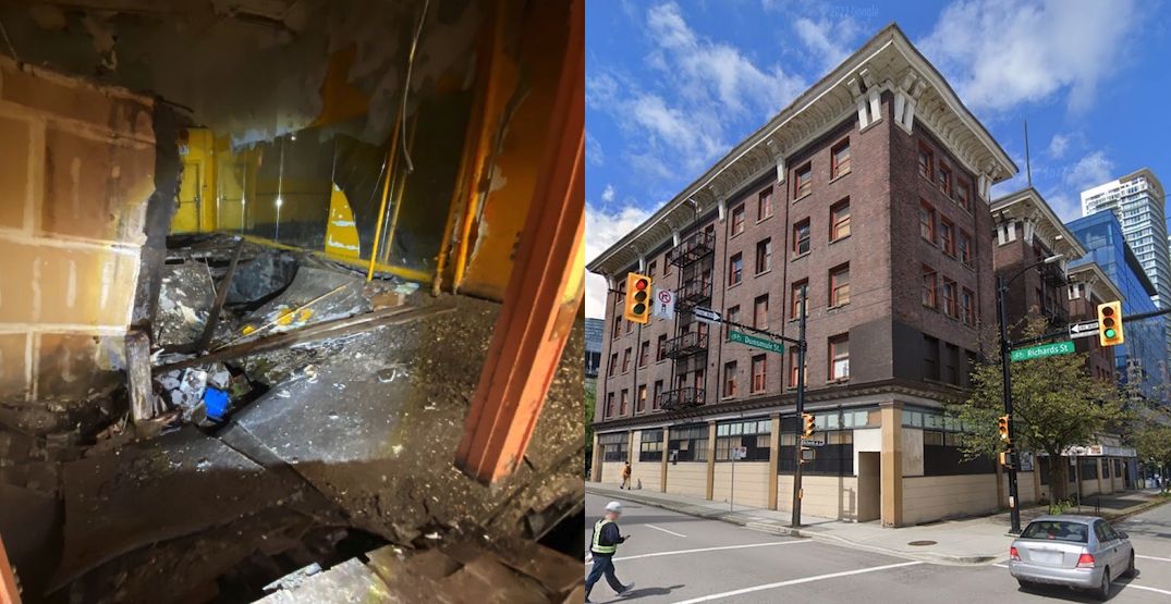 iamkennethchan's tweet card. The City of Vancouver is ordering Holborn Properties to demolish its neglected heritage building of 500 Dunsmuir Street in downtown.