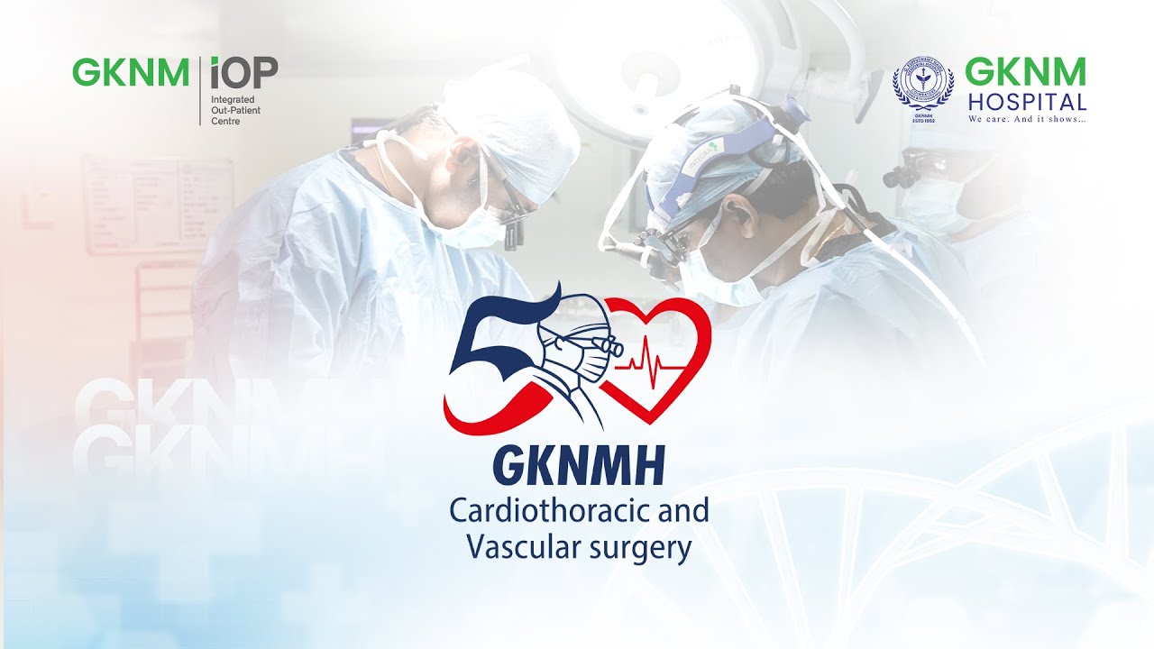 GKNMHospital's tweet card. Transforming Heart Care Since 1974 - Celebrating 50 Years of Cardio...