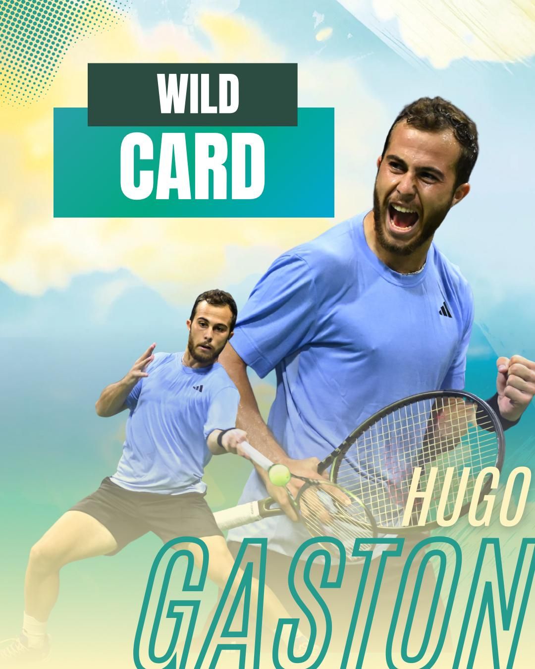 matthieulegall's tweet card. Hugo Gaston sera présent au Brest Open Groupe Vert 2025 🤩 Tout juste repassé dans le Top 100, le Français titré à l’Open Blot Rennes en septembre face à Stan Wawrinka sort d’une finale au Challenger...