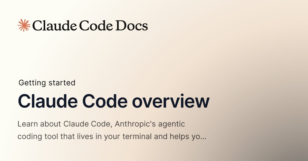 willccbb's tweet card. Learn about Claude Code, Anthropic's agentic coding tool that lives in your terminal and helps you turn ideas into code faster than ever before.