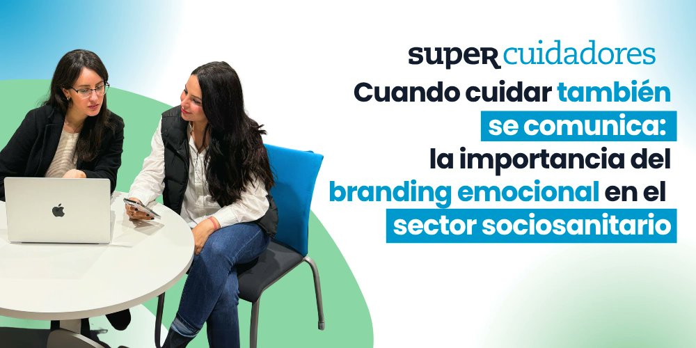 SUPERCUIDADORES's tweet card. En el mundo del cuidado, comunicar es mucho más que hablar. Es acompañar con palabras, apoyar con imágenes, inspirar con historias. En SUPERCUIDADORES, cada post, cada video, cada campaña nace desde e