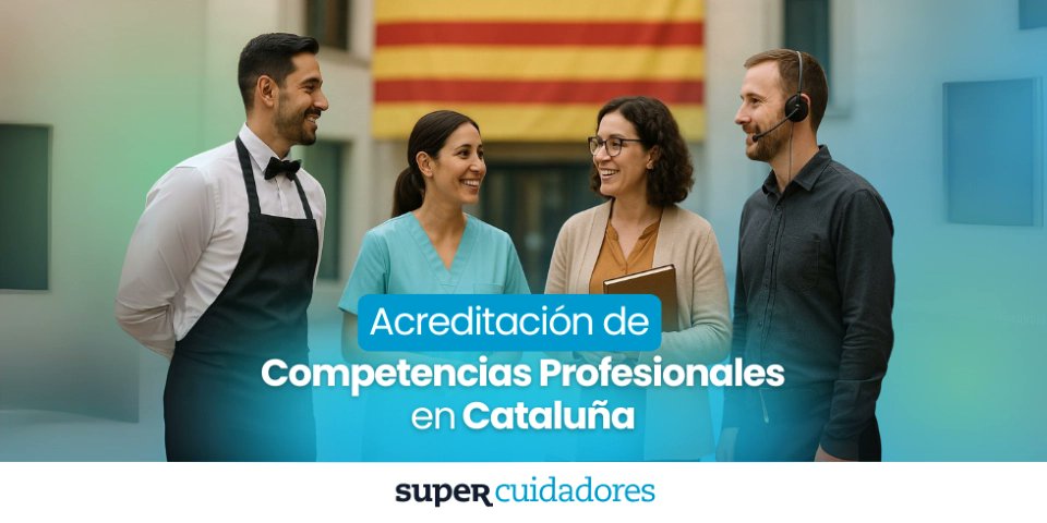 SUPERCUIDADORES's tweet card. La Generalitat de Catalunya mantiene abierto de forma permanente el Procedimiento de Evaluación y Acreditación de Competencias Profesionales (PEAC).