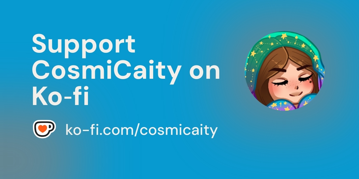 CosmiCaity_'s tweet card. Become a supporter of CosmiCaity today!