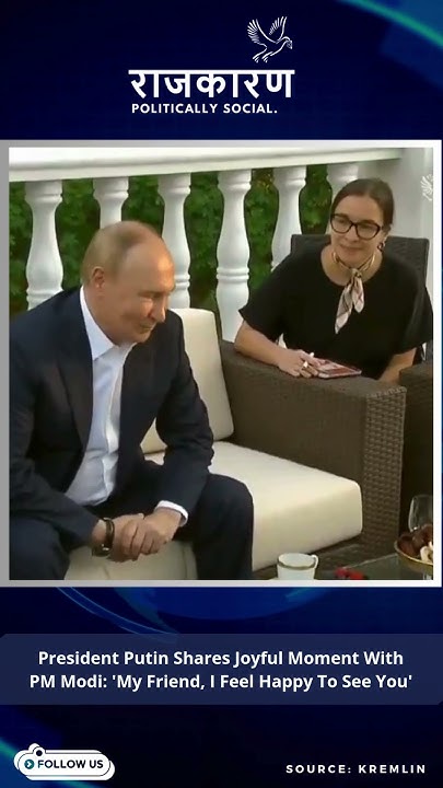 ALBERTOSOTOLON2's tweet card. President Putin Shares Joyful Moment With PM Modi: 'My Friend, I Feel...