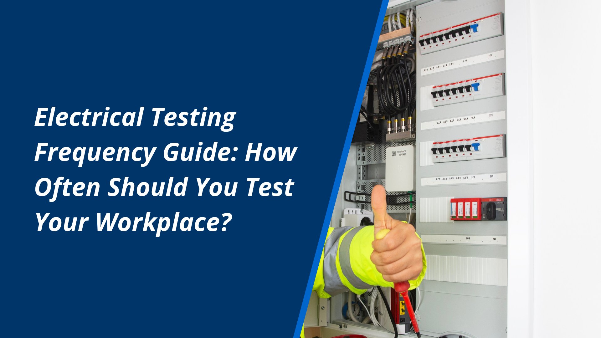 ProtestESLtd's tweet card. Electrical testing plays a critical role in keeping workplaces safe, compliant, and operational. By testing regularly and at the right intervals, you reduce the risk of electrical faults, injuries,...