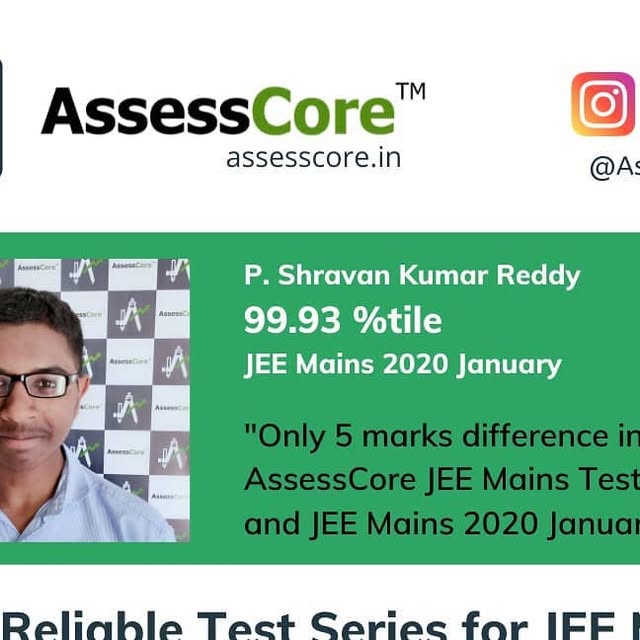 AssessCore's tweet card. AssessCore (@assesscore.in) • Instagram photo