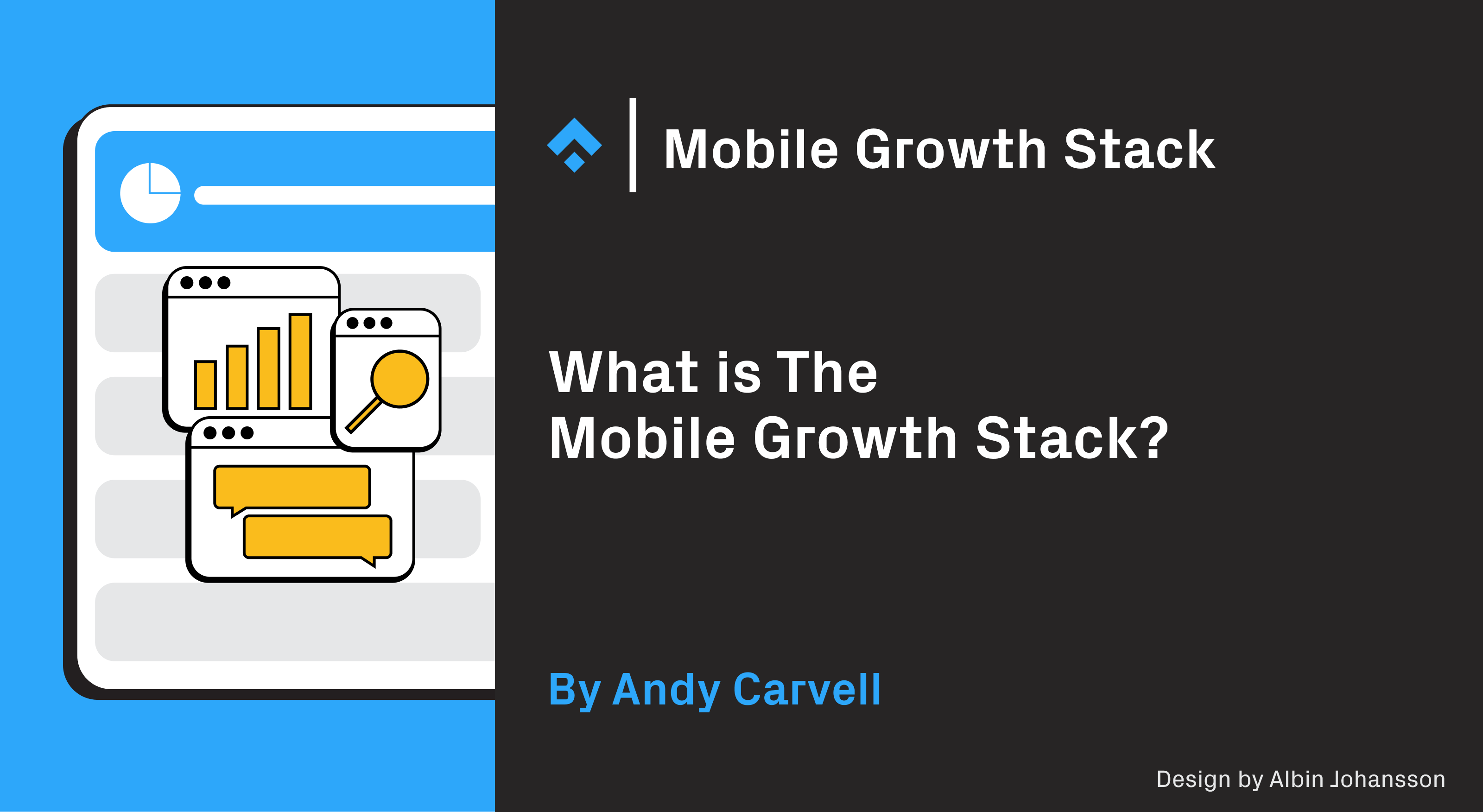 Appsynth's tweet card. The Mobile Growth Stack is a framework that helps marketers, founders and growth practitioners develop and evolve a strategy for growing the user base of a mobile product or product portfolio.