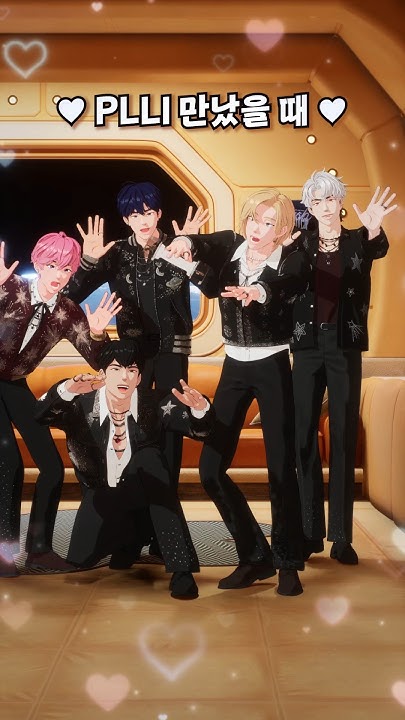 plave_official's tweet card. PLLI 만나기 전 😶 vs 만난 후 😍 #PLAVE #플레이브 #2025_PLAVE_Asia_Tour #DASH_Q...