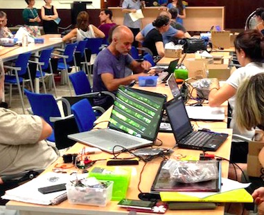 arduino's tweet card. Arduino Verkstad has just started CTC* Catalunya 2015 in Barcelona with David Cuartielles preparing a group of 200 teachers that will be teaching CTC to students in Cataluña next September. A...