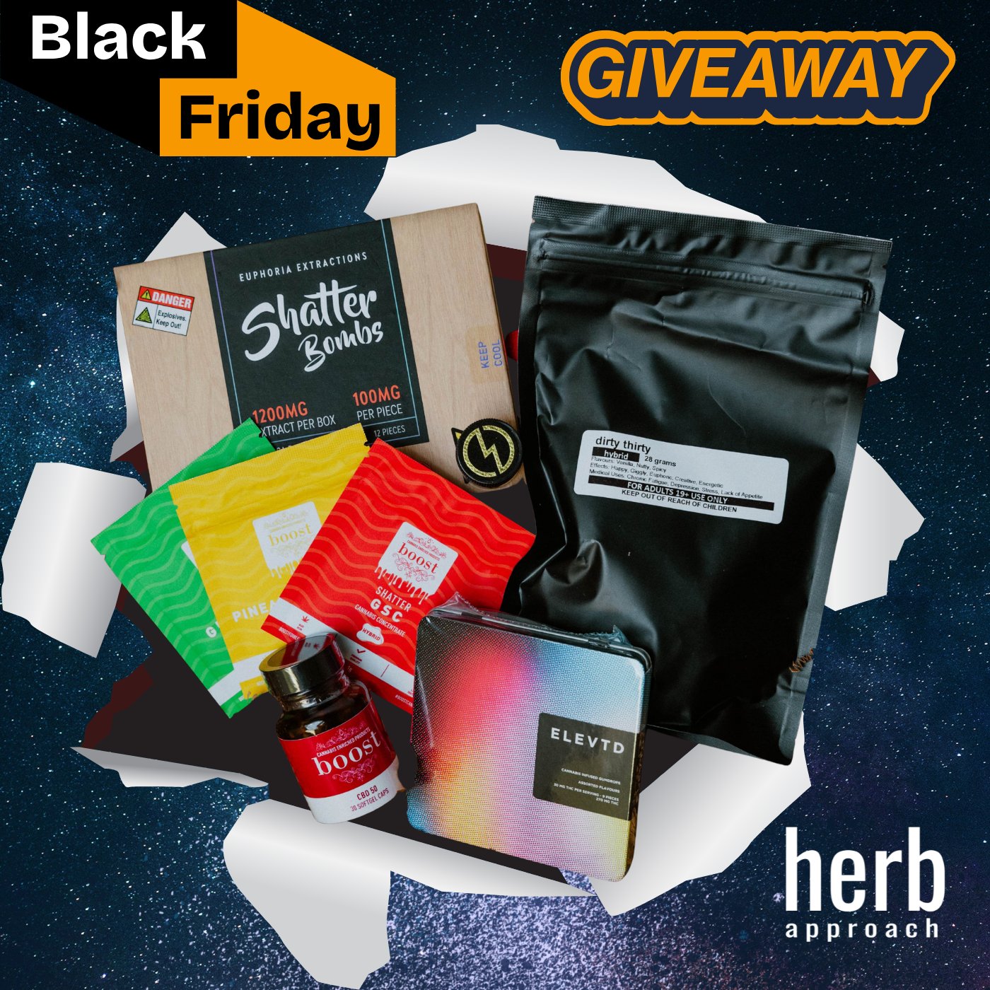 HerbApproach's tweet card. WIN HERB APPROACH BLACK FRIDAY MASSIVE GIVEAWAY by WIN HERB APPROACH BLACK FRIDAY MASSIVE GIVEAWAY. Hosted by KingSumo Giveaways