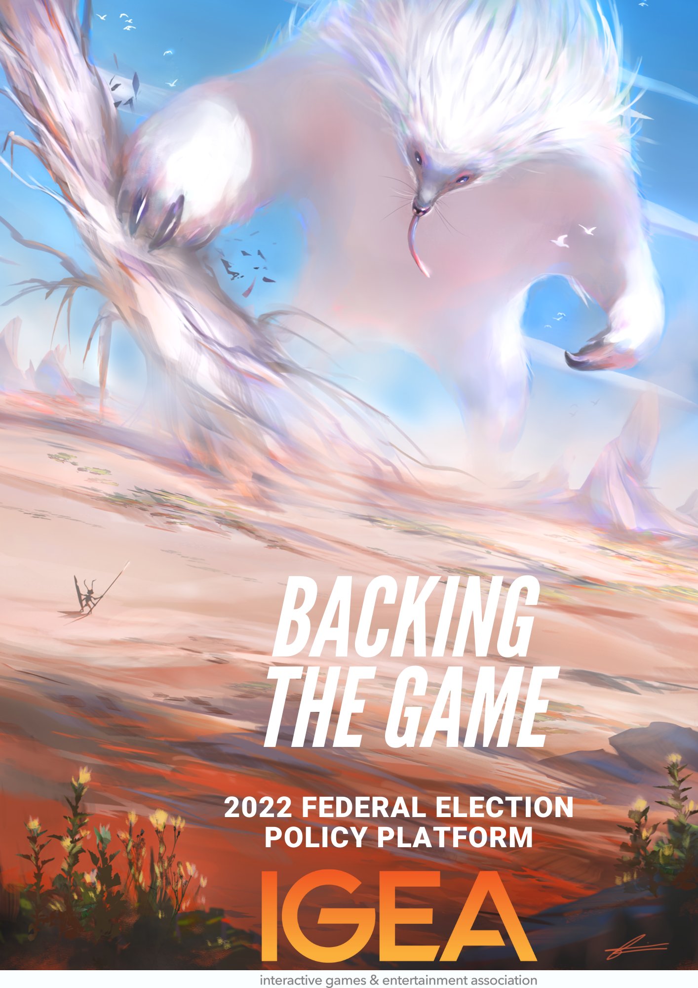 igea's tweet card. 23 November, 2022 -  Alongside the Australian video games industry, IGEA is celebrating today’s introduction of the Treasury Laws Amendment