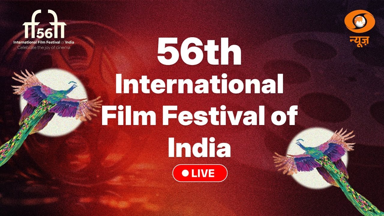 PIBImphal's tweet card. LIVE: 56th International Film Festival of India | Opening Parade |...