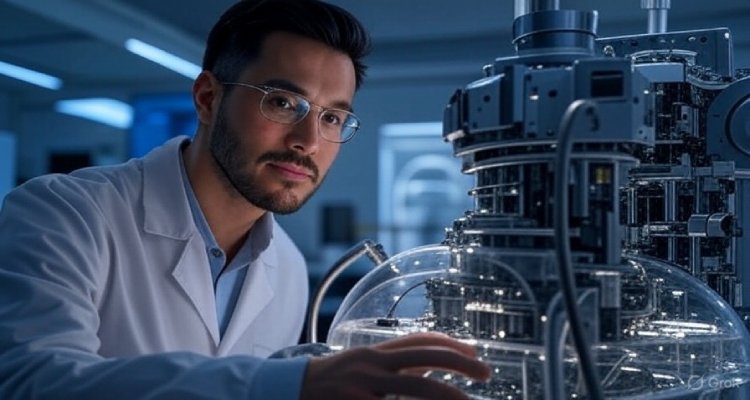 wiob_S's tweet card. As technology reshapes the landscape of science, machines are no longer just tools—they’re partners in discovery. Explore how AI