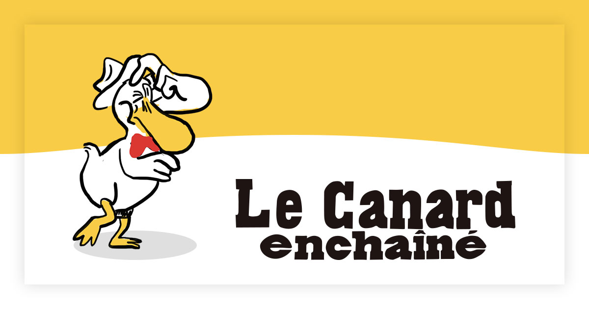 canardenchaine's tweet card. Le Parquet national financier examine un signalement visant Christian Estrosi et son épouse Laura Tenoudji, soupçonnés d’avoir touché plus de 1,5 million d’euros……