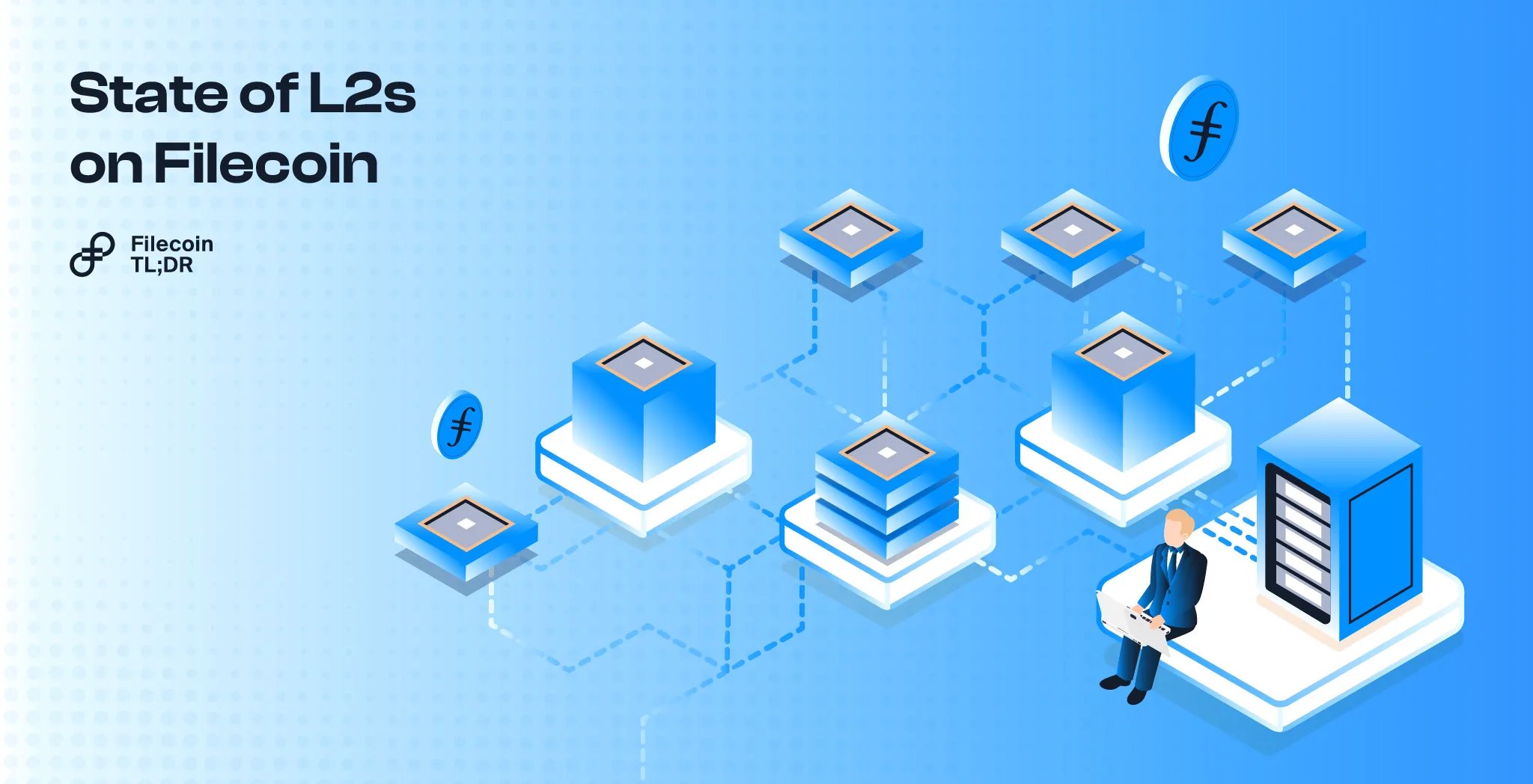 FilecoinTLDR's tweet card. Explore the state of Layer 2 solutions on Filecoin, featuring innovations like Basin, Akave, and Storacha Network.