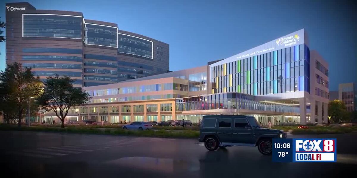 matthewfblock's tweet card. Ochsner to break ground on new children’s facility backed by Gayle Benson