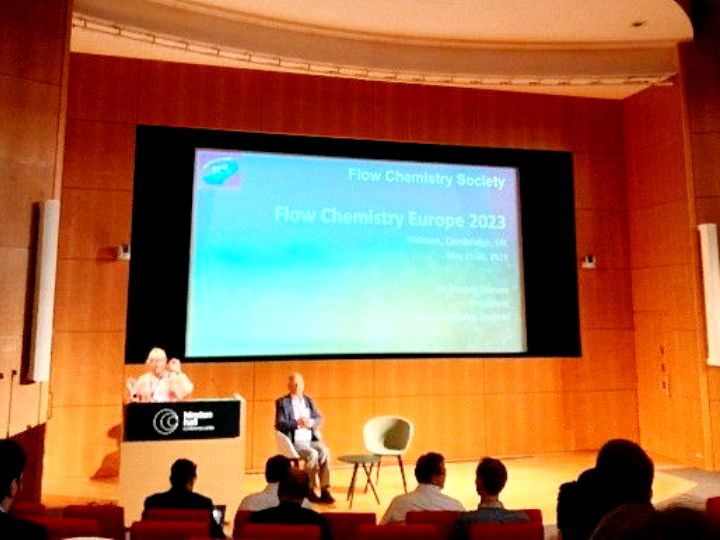 LabesRicardo's tweet card. Last week, I had the incredible honour of speaking at the Flow Chemistry Europe #FCE23 conference. It was truly wonderful to be back in Cambridge, reuniting with friends and making new connections in...