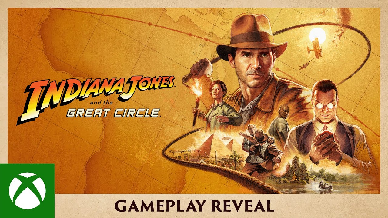 CodeAndroid1's tweet card. Official Gameplay Reveal Trailer: Indiana Jones and the Great Circle