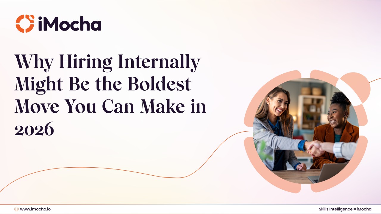 imochaHQ's tweet card. For all the noise around "skills-first hiring," most organizations still treat internal recruitment as Plan B. That’s a miss, and a costly one.