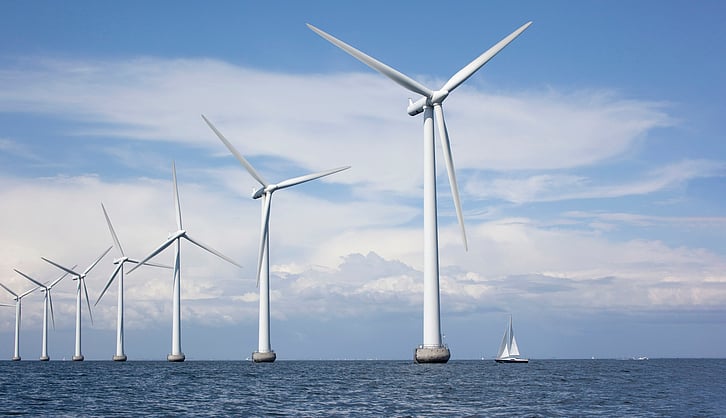 eclouds1's tweet card. For the first time, India will have windmills in sea soon; massive 13MW mills planned