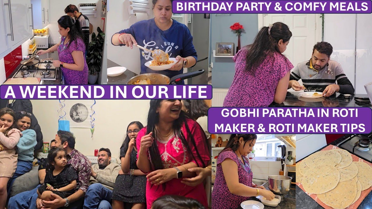 DeepsAIOChannel's tweet card. WEEKEND VLOG - Party At Friend's New Home & Family Fav Meals |...