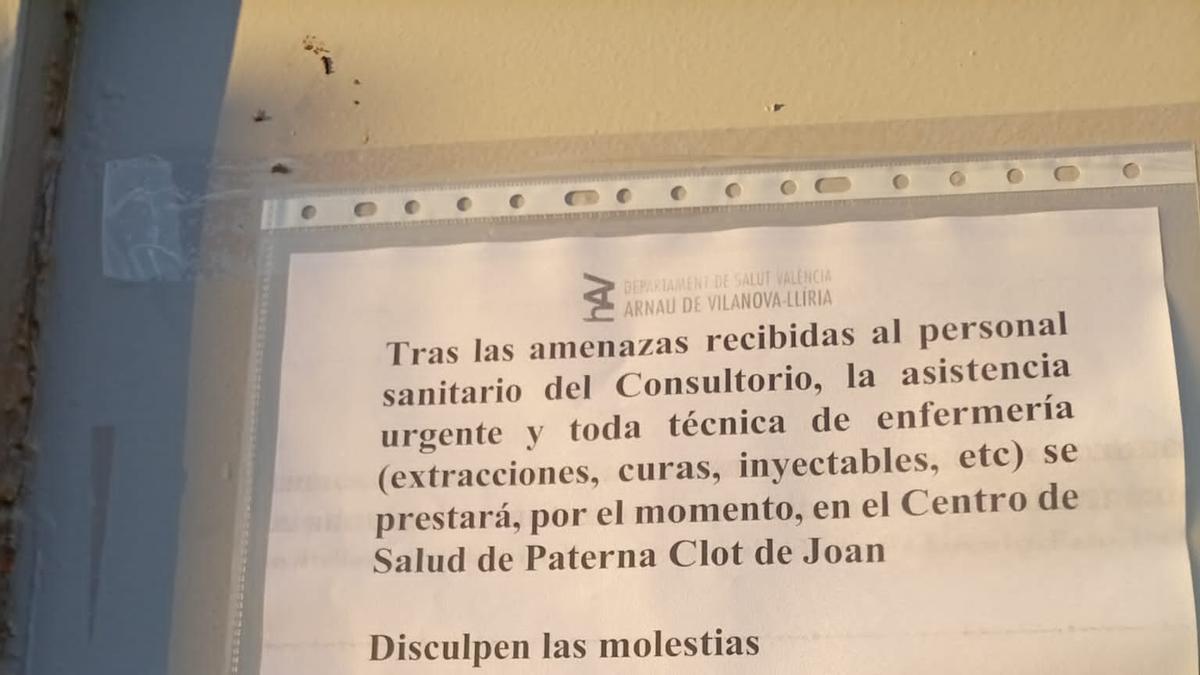 CESM_CV's tweet card. El sindicato (CESM-CV) también reclama acompañamiento policial para las visitas domiciliarias
