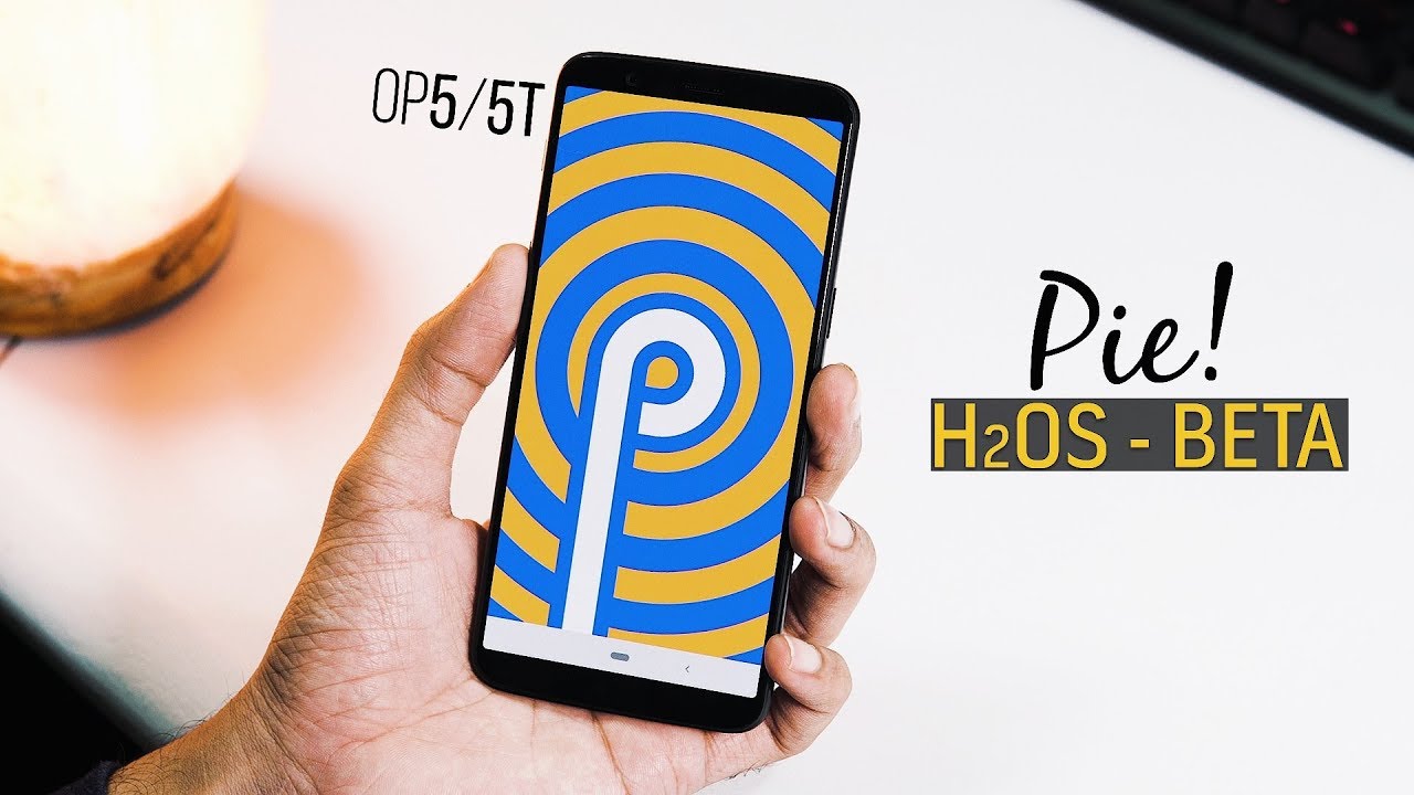 TechRapt's tweet card. OnePlus 5 & 5T : Official Android 9.0 Pie Update - H2OS Beta | New...