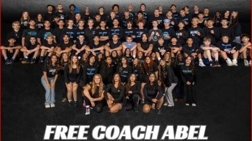 alaToad's tweet card. Reinstate Coach Abel as Head Wrestling Coach at Gila Ridge H​.​S.