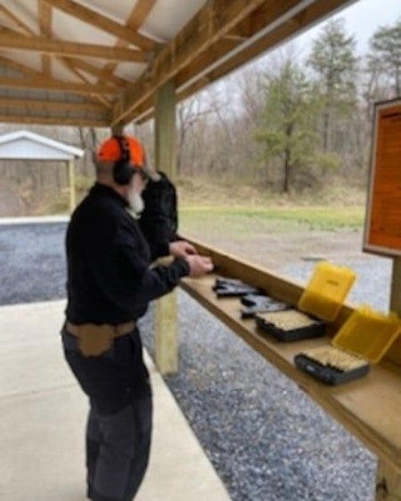 ModarMan's tweet card. 15, 25, 50 Meter pistol #rangedayfriday cheaperthandirt